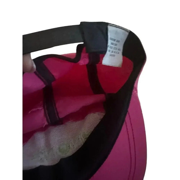 Anton's Women's Pink Adjustable Straps Baseball Cap Size OS vintage 80’s - Picture 2 of 2
